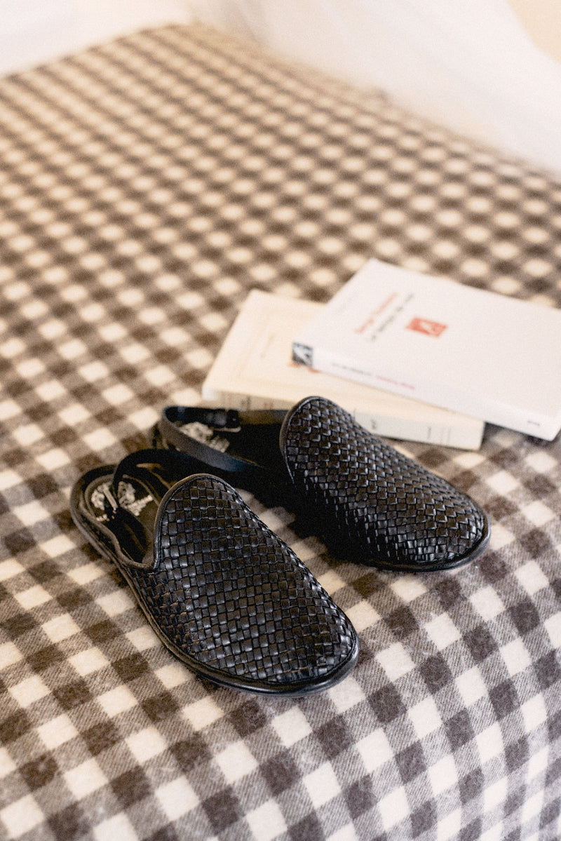 JANET 92001<br>Dama braided slippers