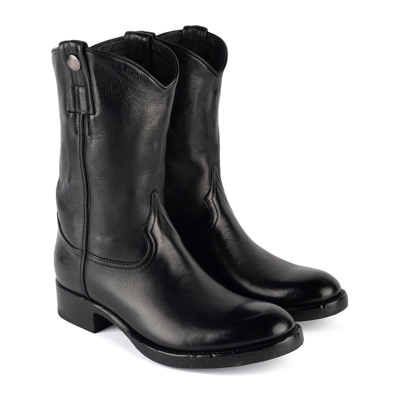CALIPSO 505<br>Black ankle boots
