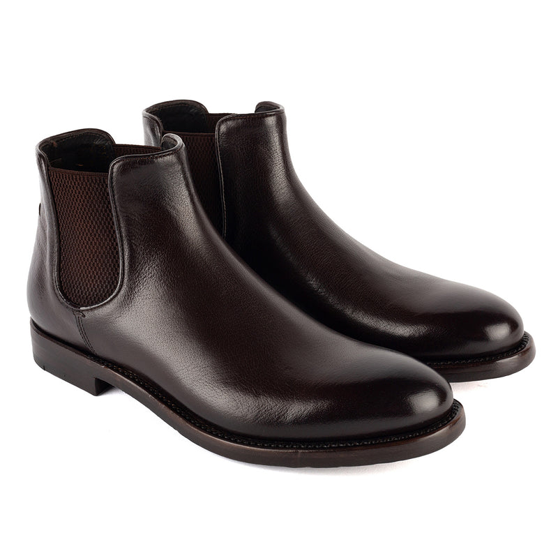EVITA 510 <br>Dark brown chelsea boots