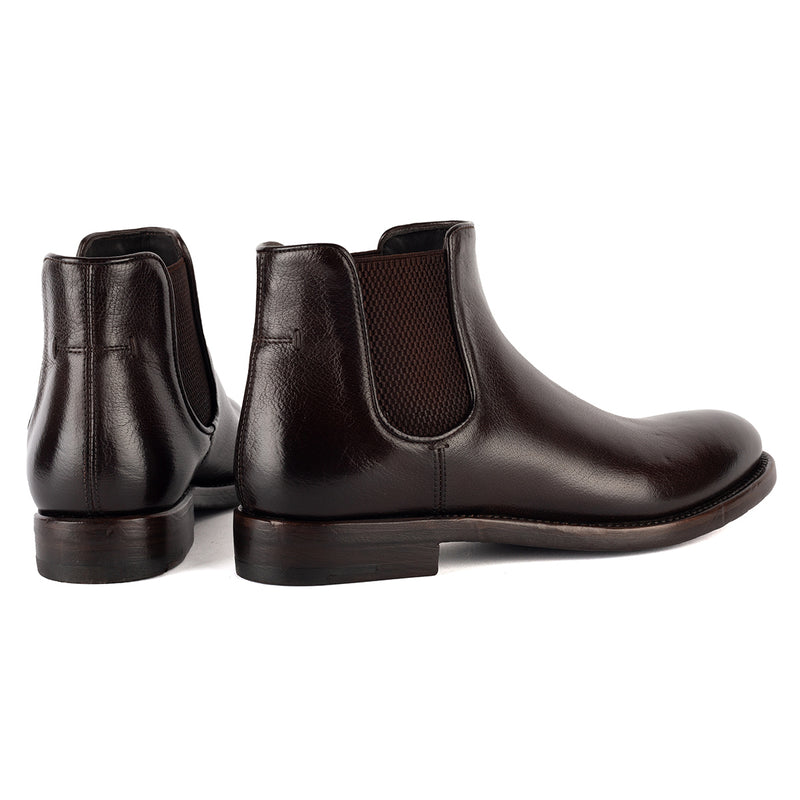 EVITA 510 <br>Dark brown chelsea boots