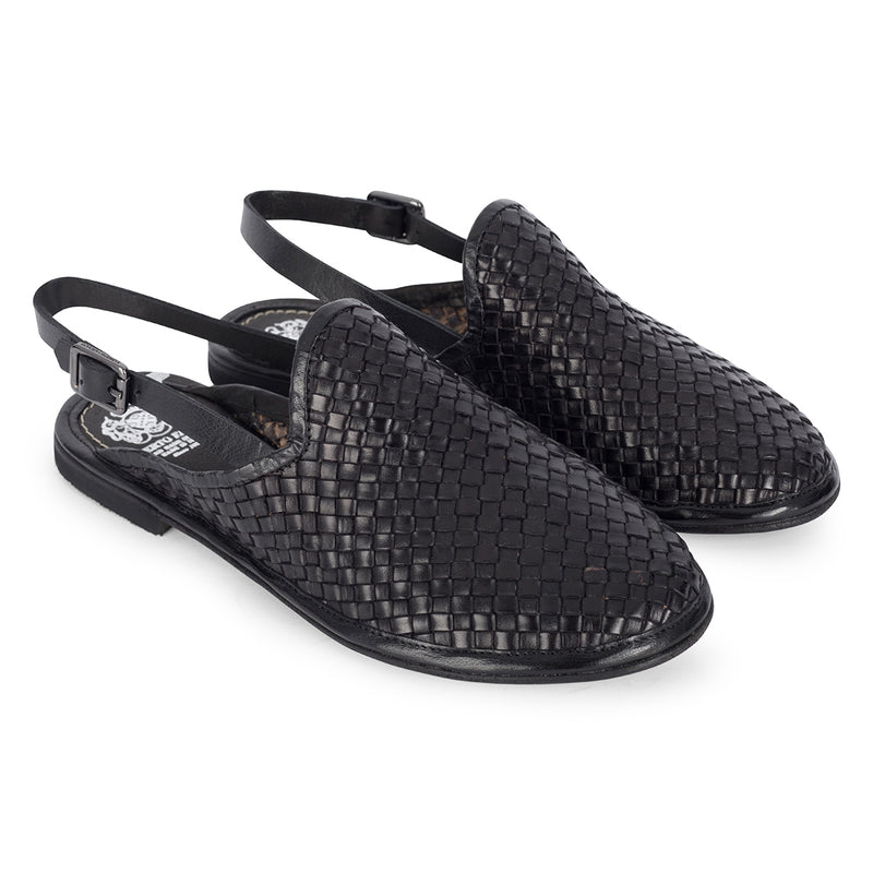 JANET 92001<br>Dama braided slippers