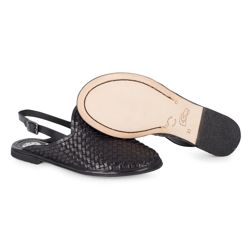 JANET 92001<br>Dama braided slippers