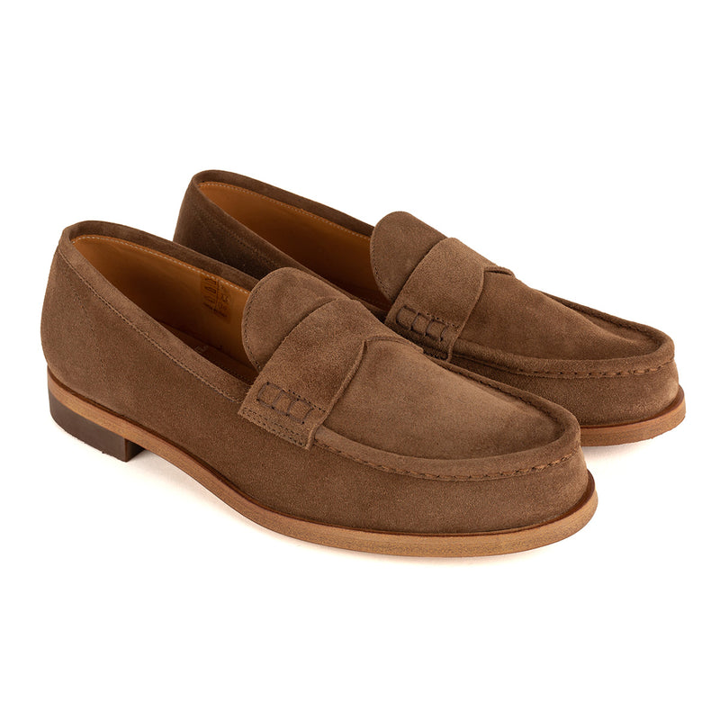 Jason 97001<br>Havana suede loafers