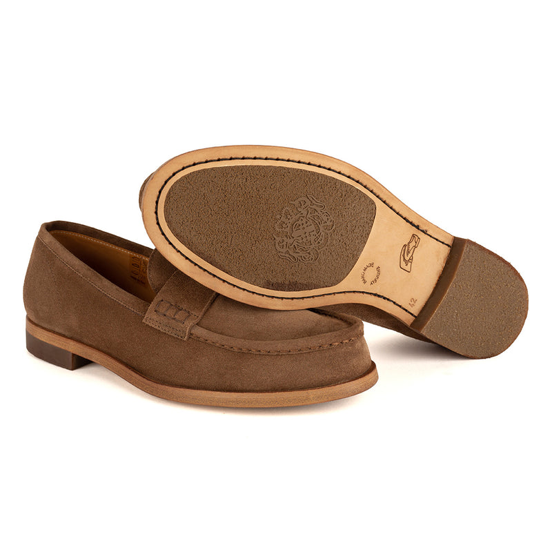 Jason 97001<br>Havana suede loafers