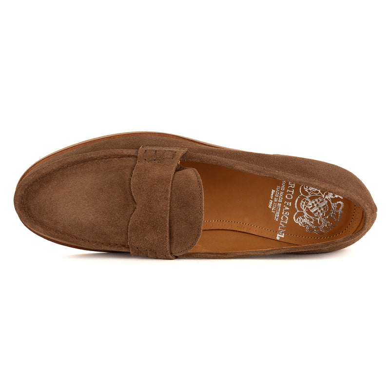 Jason 97001<br>Havana suede loafers