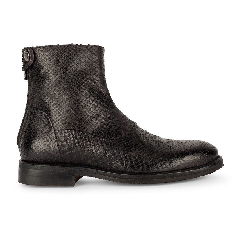 KARINA 86014<br> Faux python ankle boots