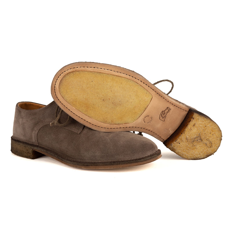 KRIS 96001<br> Quinoa suede derby shoes