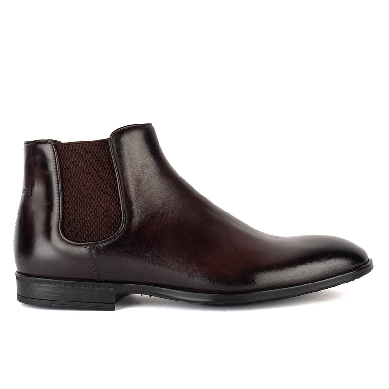 ESSENTIAL KRIS 96628<br> Classic Mahogany Chelsea boots