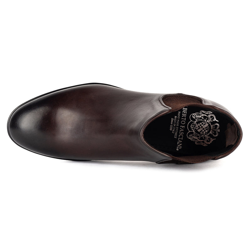 ESSENTIAL KRIS 96628<br> Classic Mahogany Chelsea boots