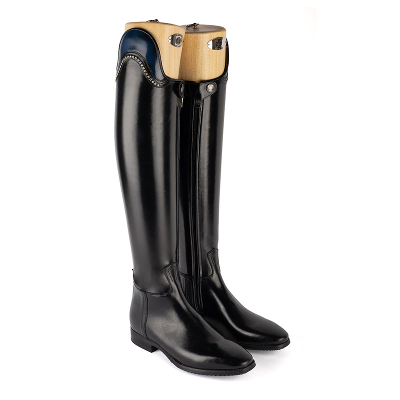 VIENNA 31046 DRESSAGE<br>Standard riding boot with navy top [35 - 39]