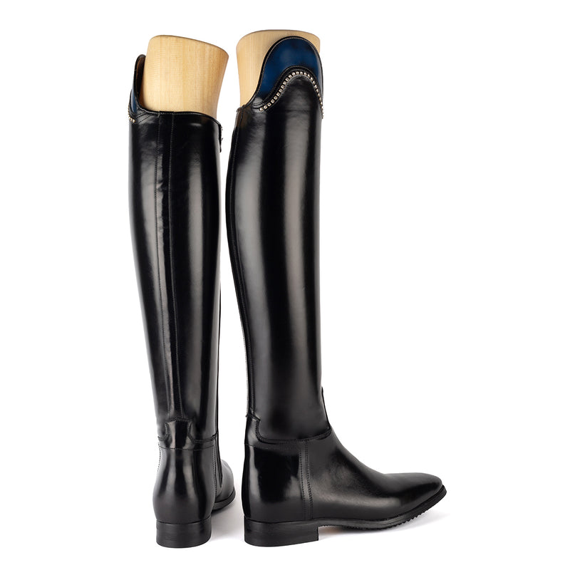 VIENNA 31046 DRESSAGE<br>Standard riding boot with navy top [35 - 39]