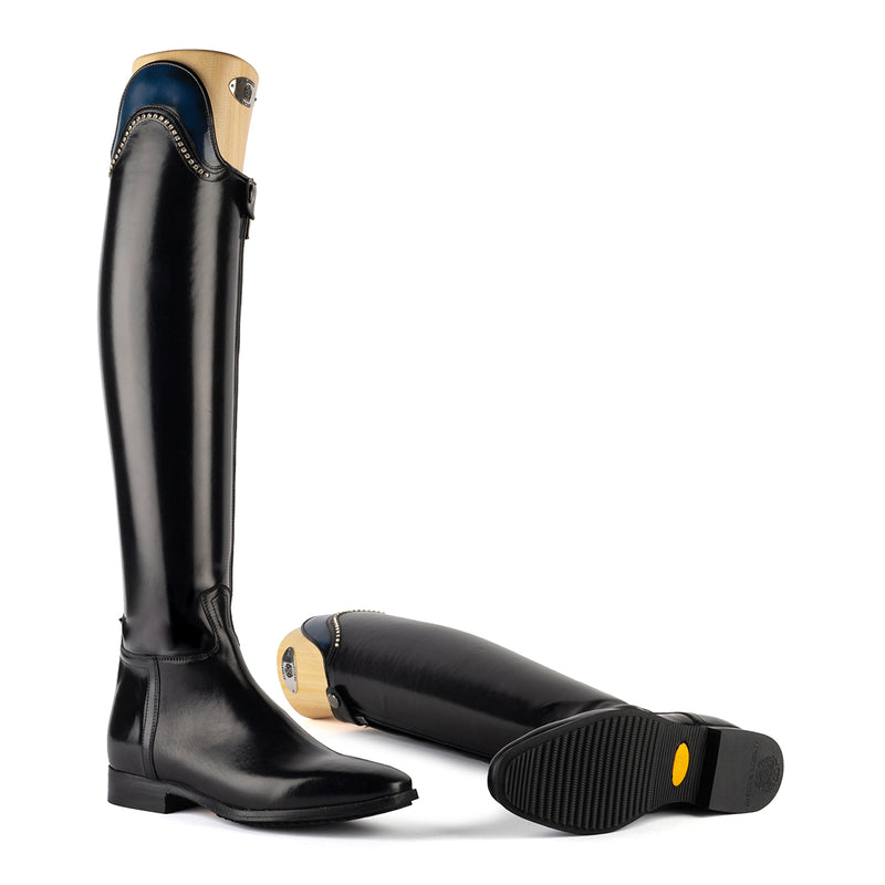 VIENNA 31046 DRESSAGE<br>Standard riding boot with navy top [35 - 39]