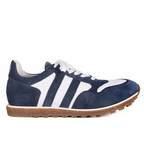 SPORT 6500<br> White & blue sneakers