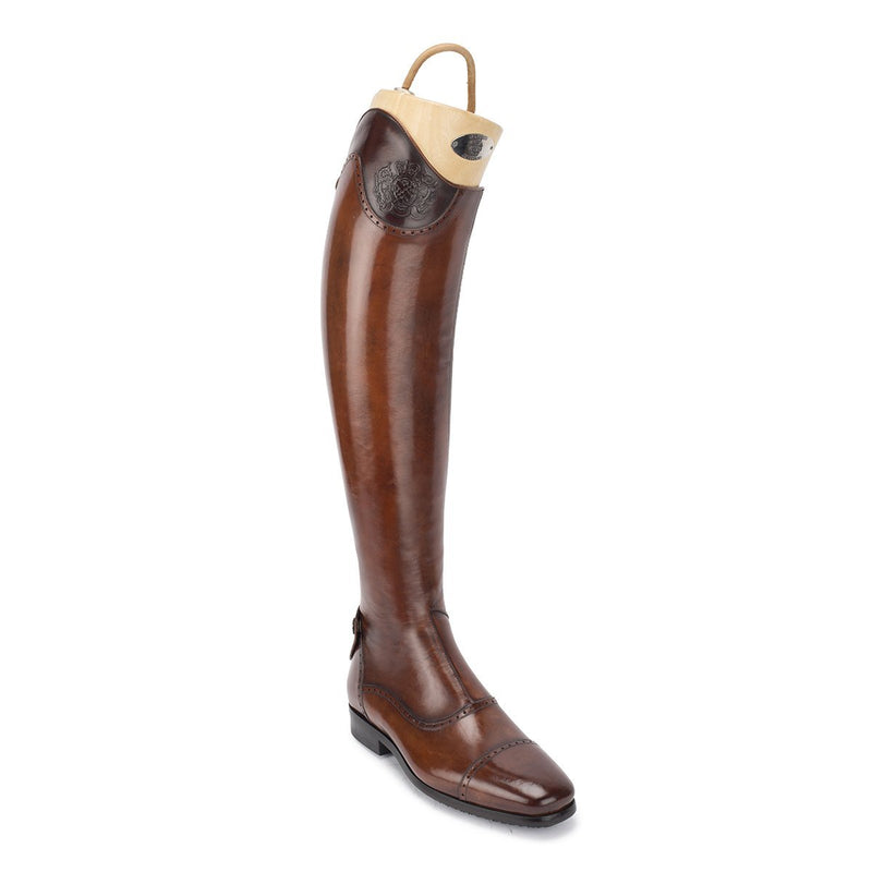 33202, Brown Standard riding boots, vista 1