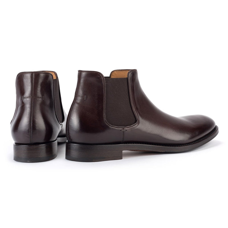 ABEL 59628<br>Brown Horse Leather Chelsea Boots