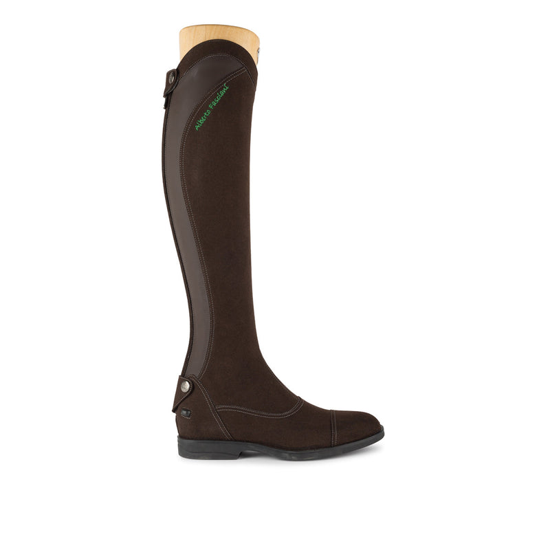 Urbino Vegan Suede<br>Brown riding boots [40 - 46]
