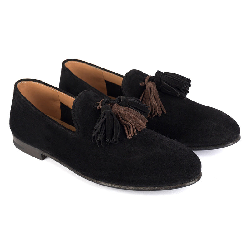 DUNIA 80012<br>Black loafers