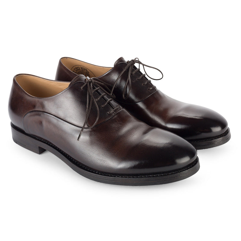 ETHAN 83000<br> Brown calf oxford shoes