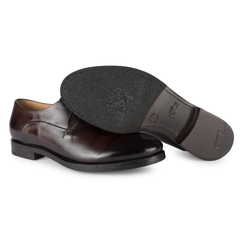 ETHAN 83000<br> Brown calf oxford shoes