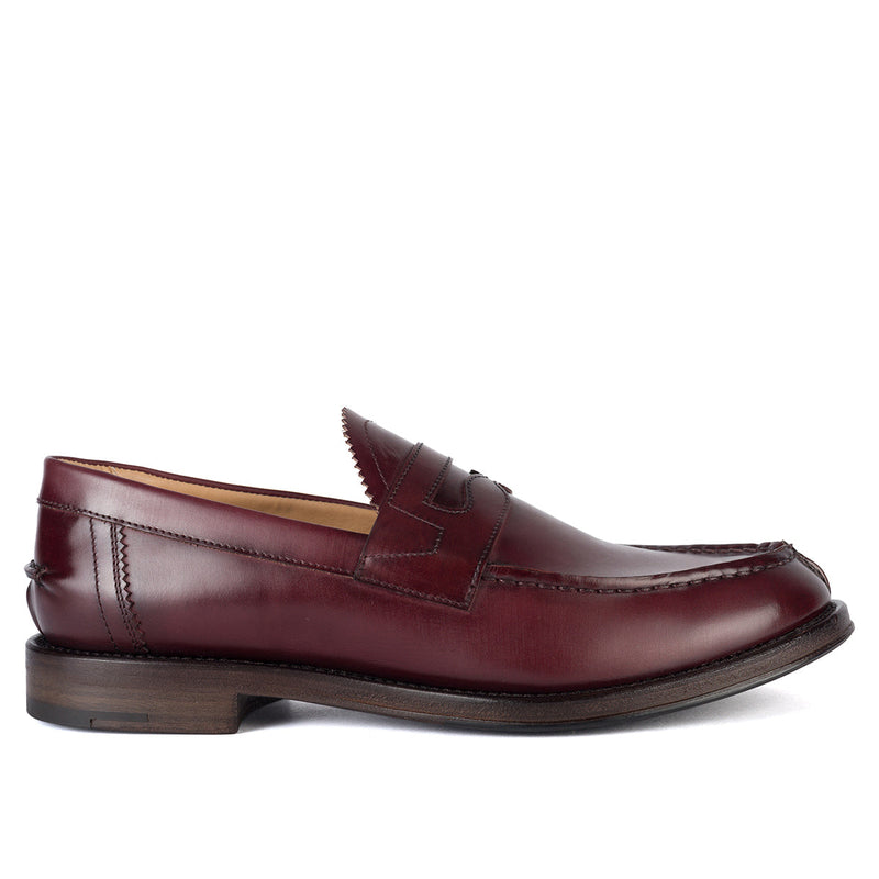 ETHAN 83016<br>Penny loafers burgundy