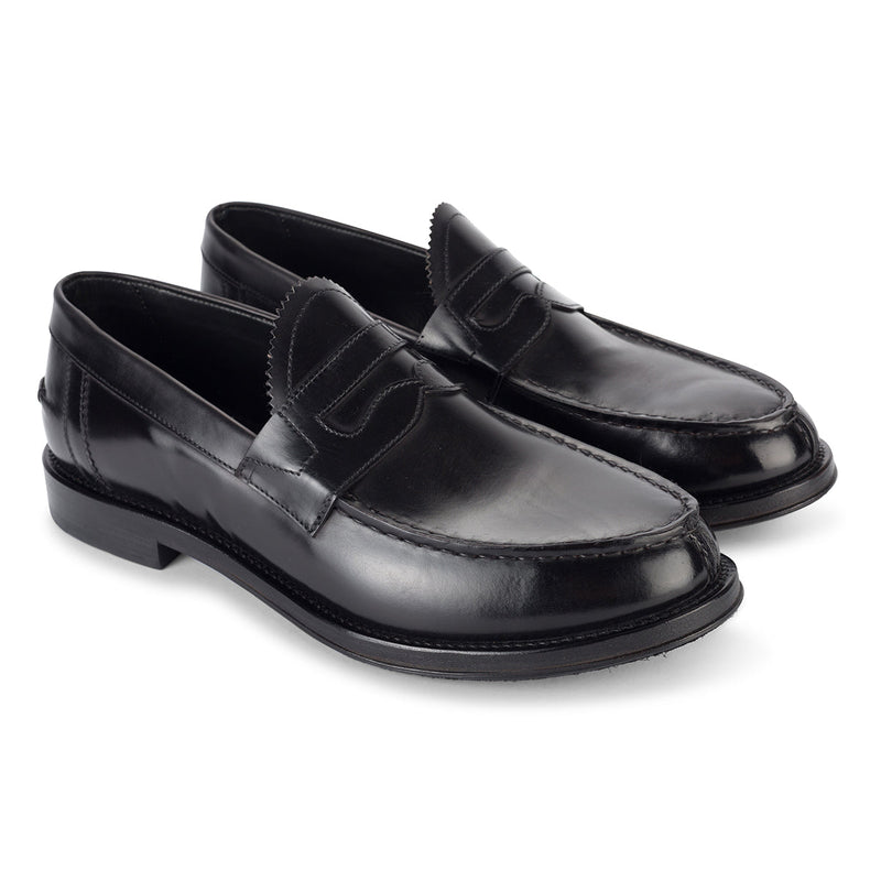 ETHAN 83016<br>Penny loafers black