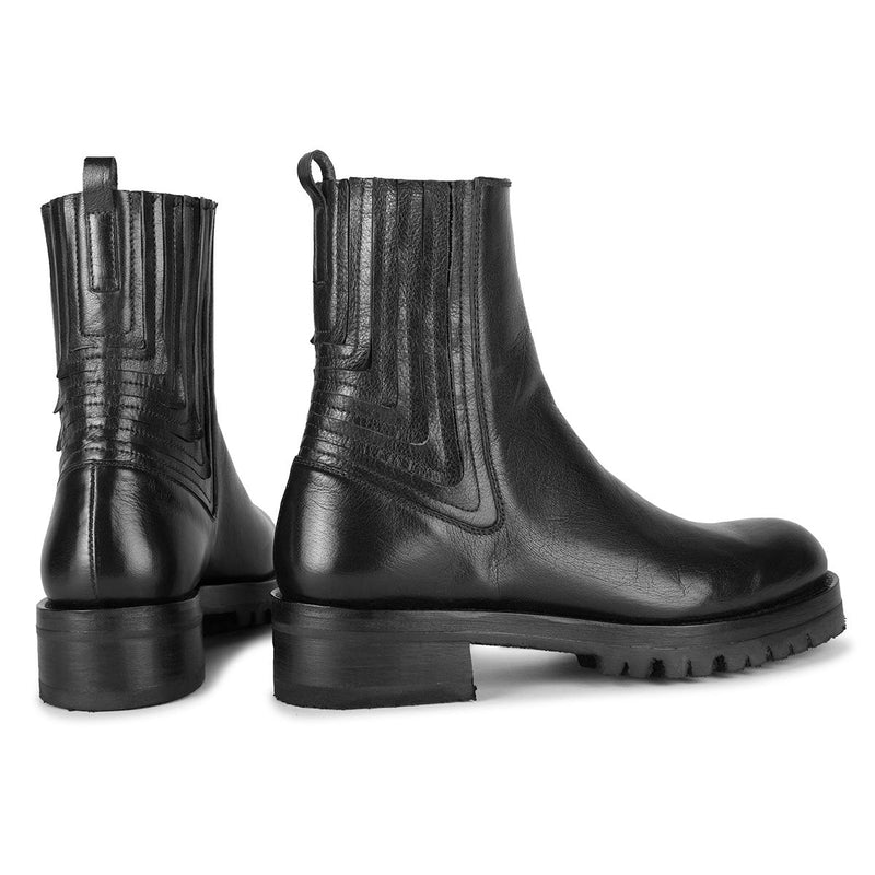EVA 82003<br> Black ankle boots