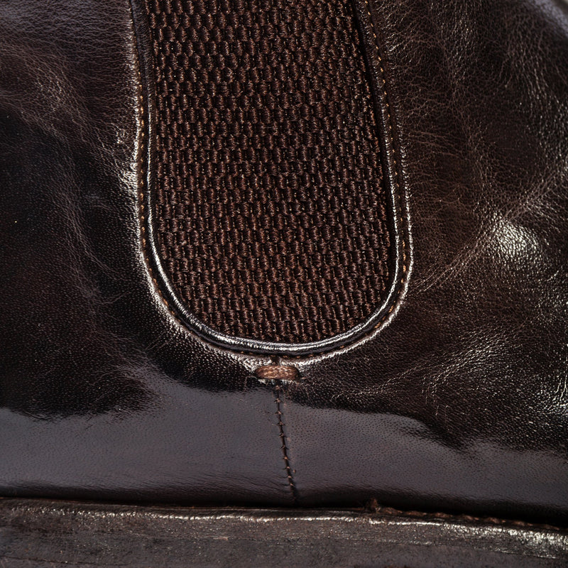 EVITA 510 , dyed buffalo leather Chelsea boots , vista 3