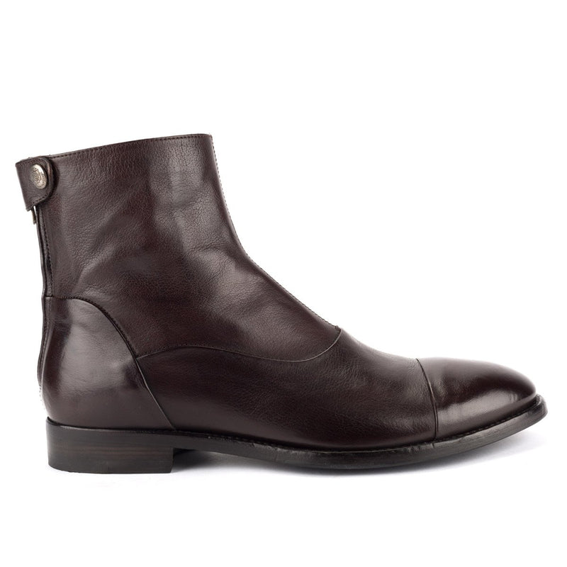 VULCANO 10003<br> Dark brown Ankle Boots