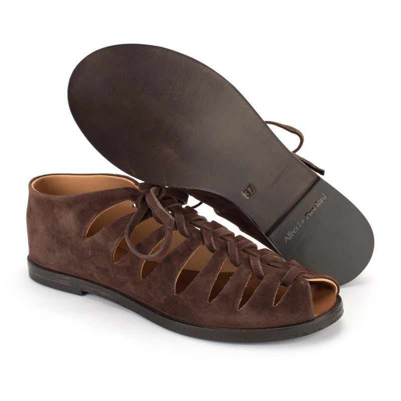XENIA 45013 <br>Brown leather sandals